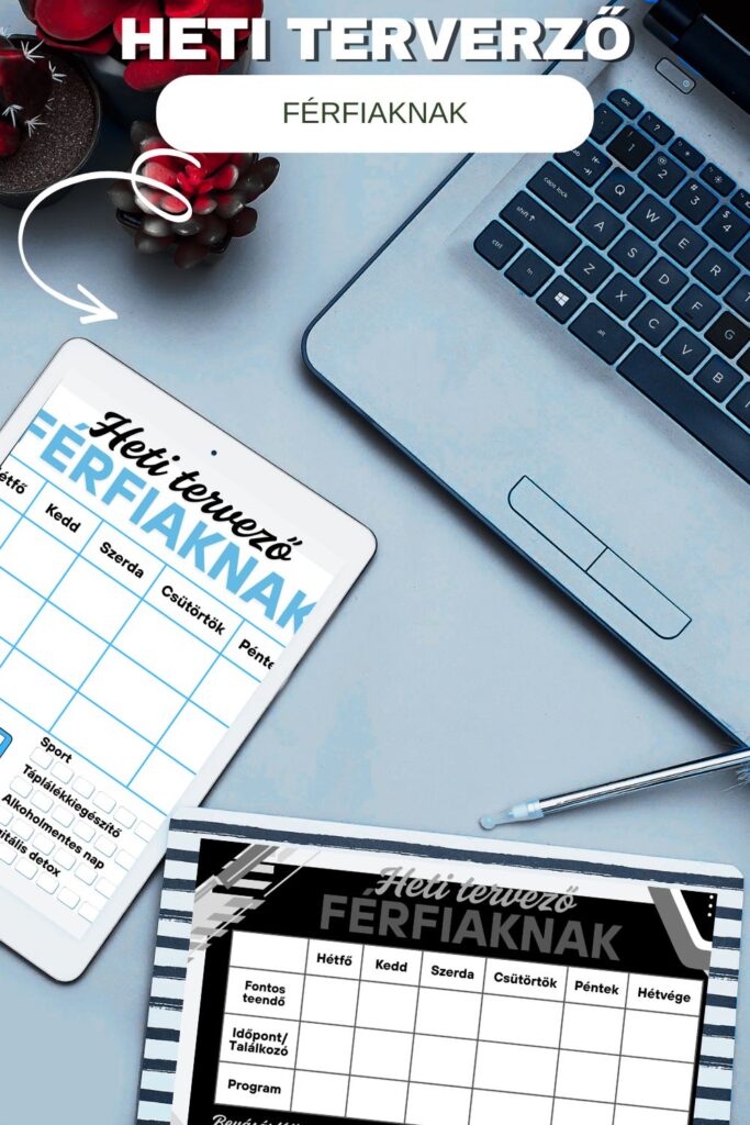 Heti tervező Férfiaknak